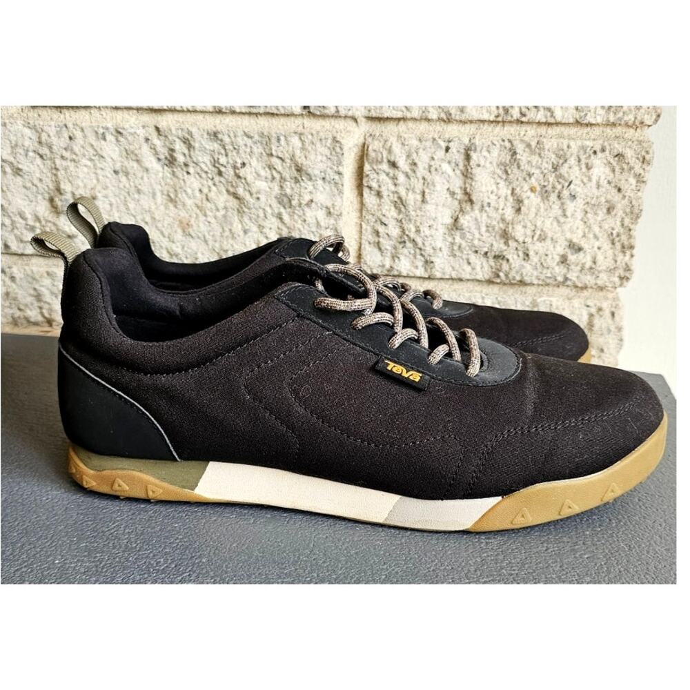 Teva Wyldland Hiking Sneakers Black Lace Up Comfort Shoes Sz Womens 9.5